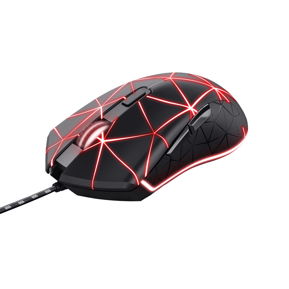 Mouse Gaming Trust GXT 133 Locx 4000 dpi Negru Roșu - Tehnică de calcul, Accesorii