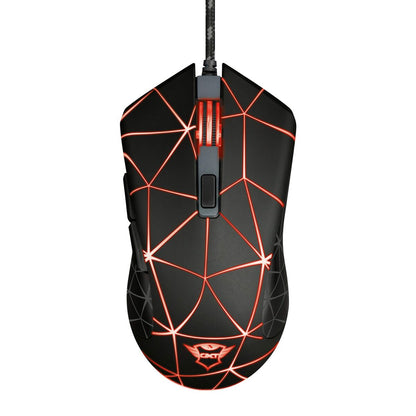 Mouse Gaming Trust GXT 133 Locx 4000 dpi Negru Roșu - Tehnică de calcul, Accesorii