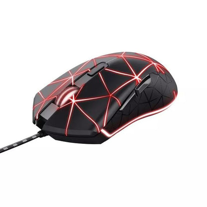 Mouse Gaming Trust GXT 133 Locx 4000 dpi Negru Roșu - Tehnică de calcul, Accesorii