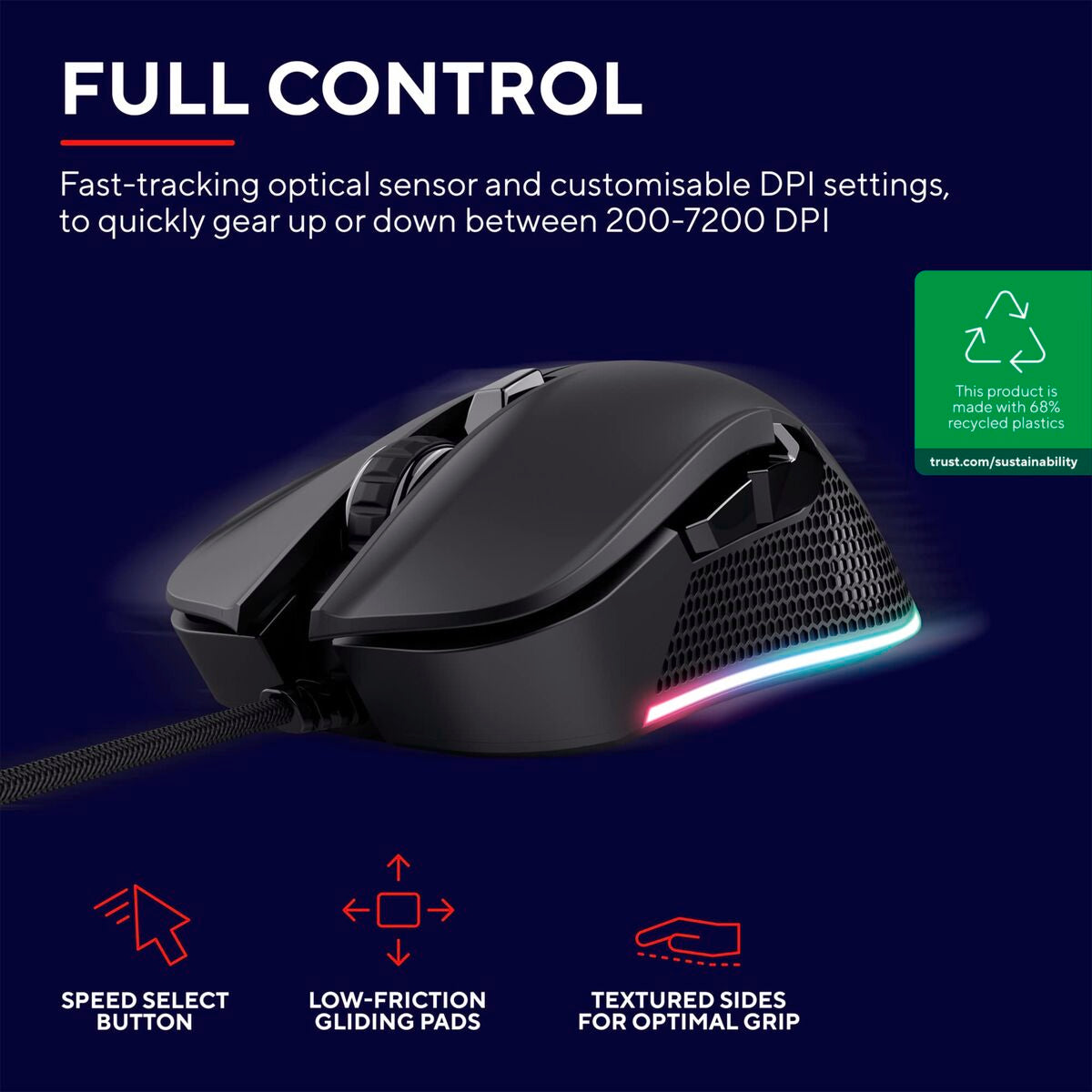 Mouse Trust 24729 Negru - Tehnică de calcul, Accesorii