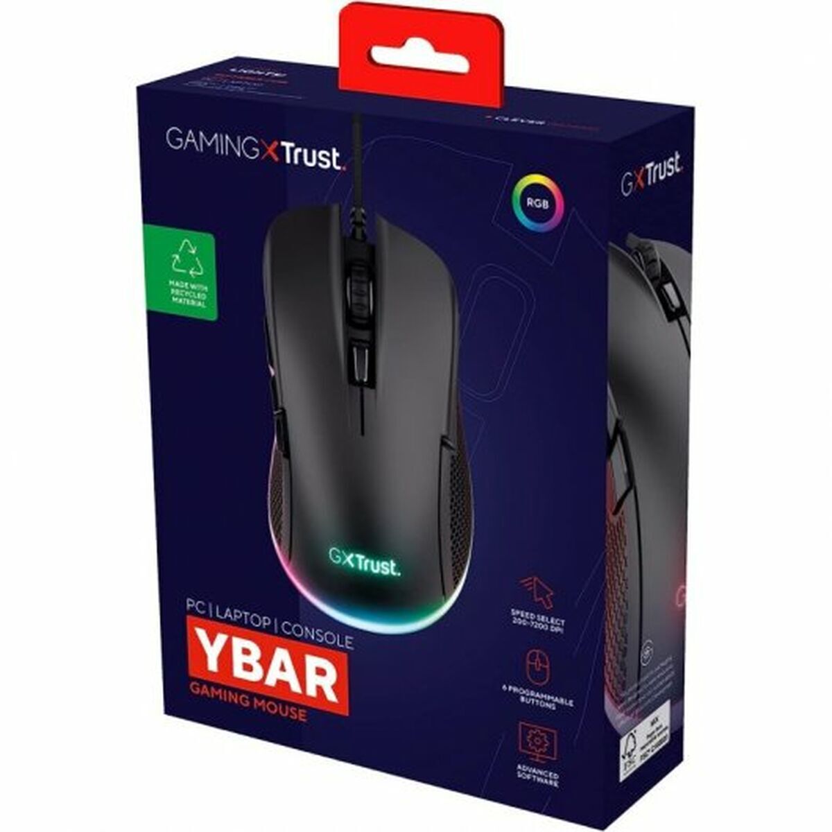 Mouse Trust 24729 Negru - Tehnică de calcul, Accesorii
