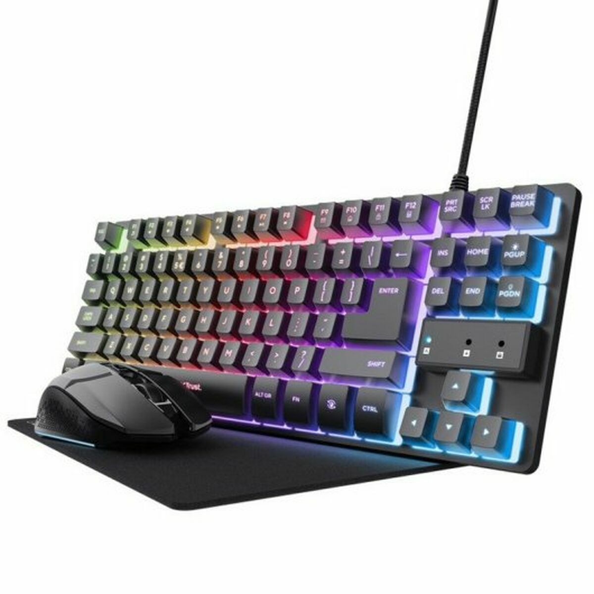 Tastatură și Mouse Gaming Trust 25233 GXT794W - Electronică, Joc video