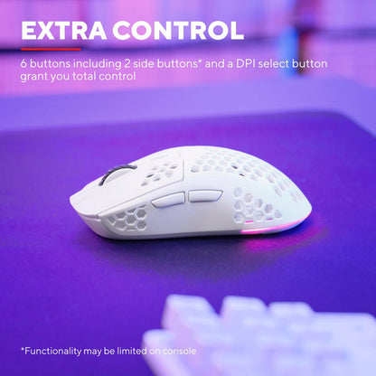 Mouse Gaming Trust GXT 929 4800 dpi Alb - Tehnică de calcul, Accesorii