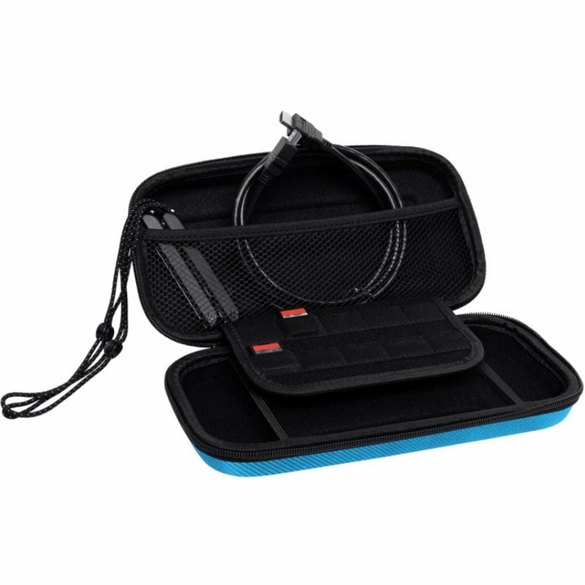 Husă și Folie de Protecție pentru Ecran pentru Nintendo Switch Trust GTX 1248S Albastru Roșu - Electronică, Joc video