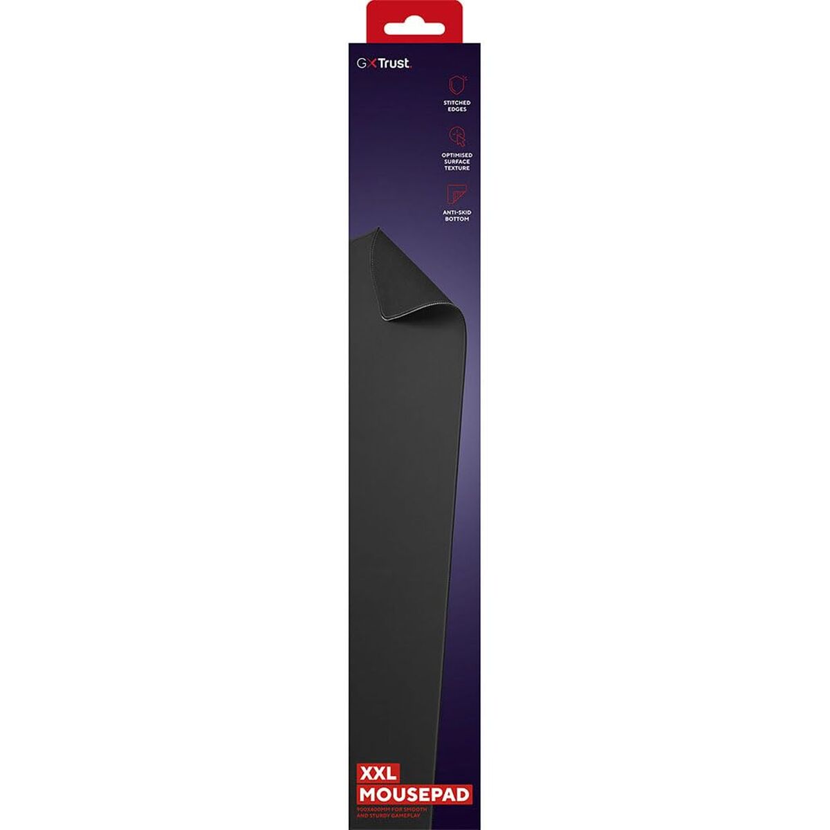 Covoraș Gaming Trust GXT 759 XXL Negru 90 x 40 cm - Tehnică de calcul, Accesorii