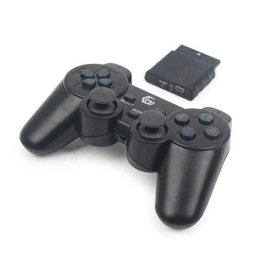 Telecomandă Gaming fără Fir GEMBIRD Dual Gamepad PC PS2 PS3 Negru - Tehnică de calcul, Accesorii
