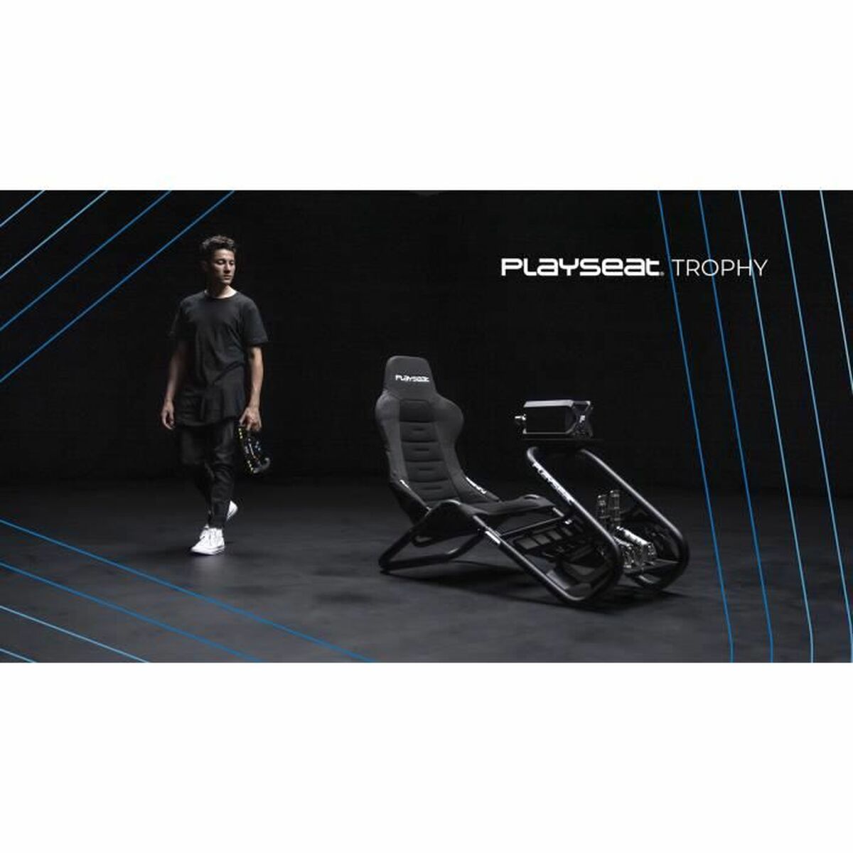 Scaun Gaming Playseat Trophy 140 x 58 x 100 cm Negru - Acasă și bucătărie, Mobilă