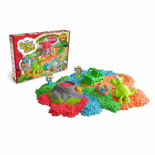 Playset Goliath Dino World Nisip Magic (28,5 x 5,5 x 24 cm) - Jucarii si jocuri, Păpuși și figurine