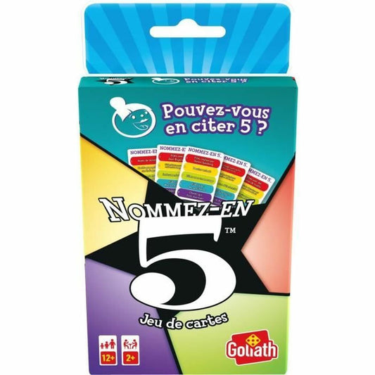 Joc de Masă Goliath Nommez-en 5 - Jucarii si jocuri, Jocuri și accesorii