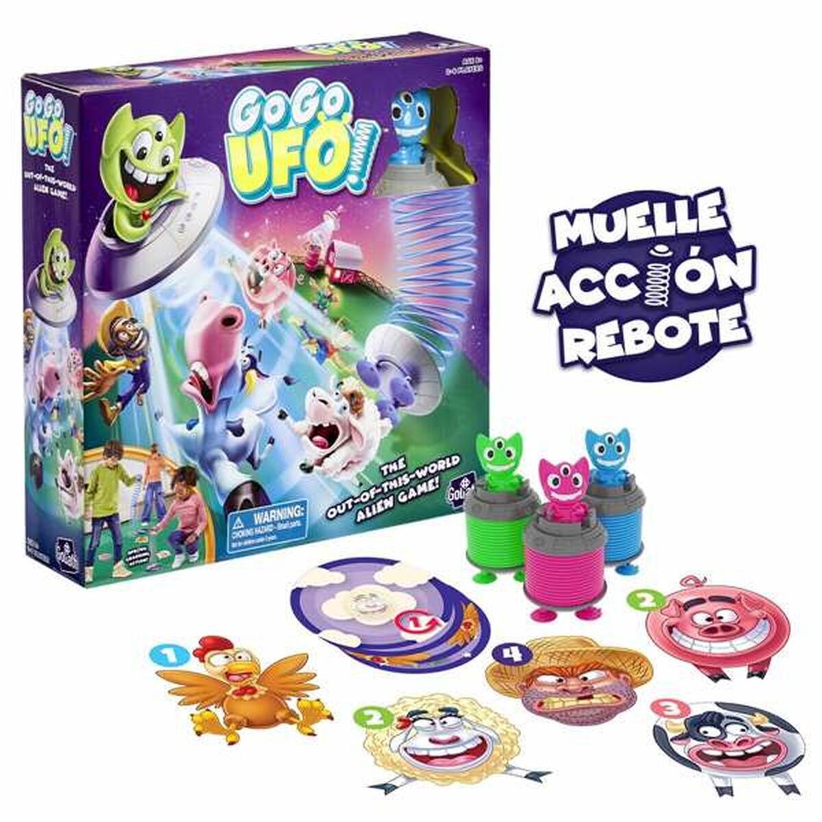 Joc de Masă Goliath Go Go Ufo - Jucarii si jocuri, Jocuri și accesorii