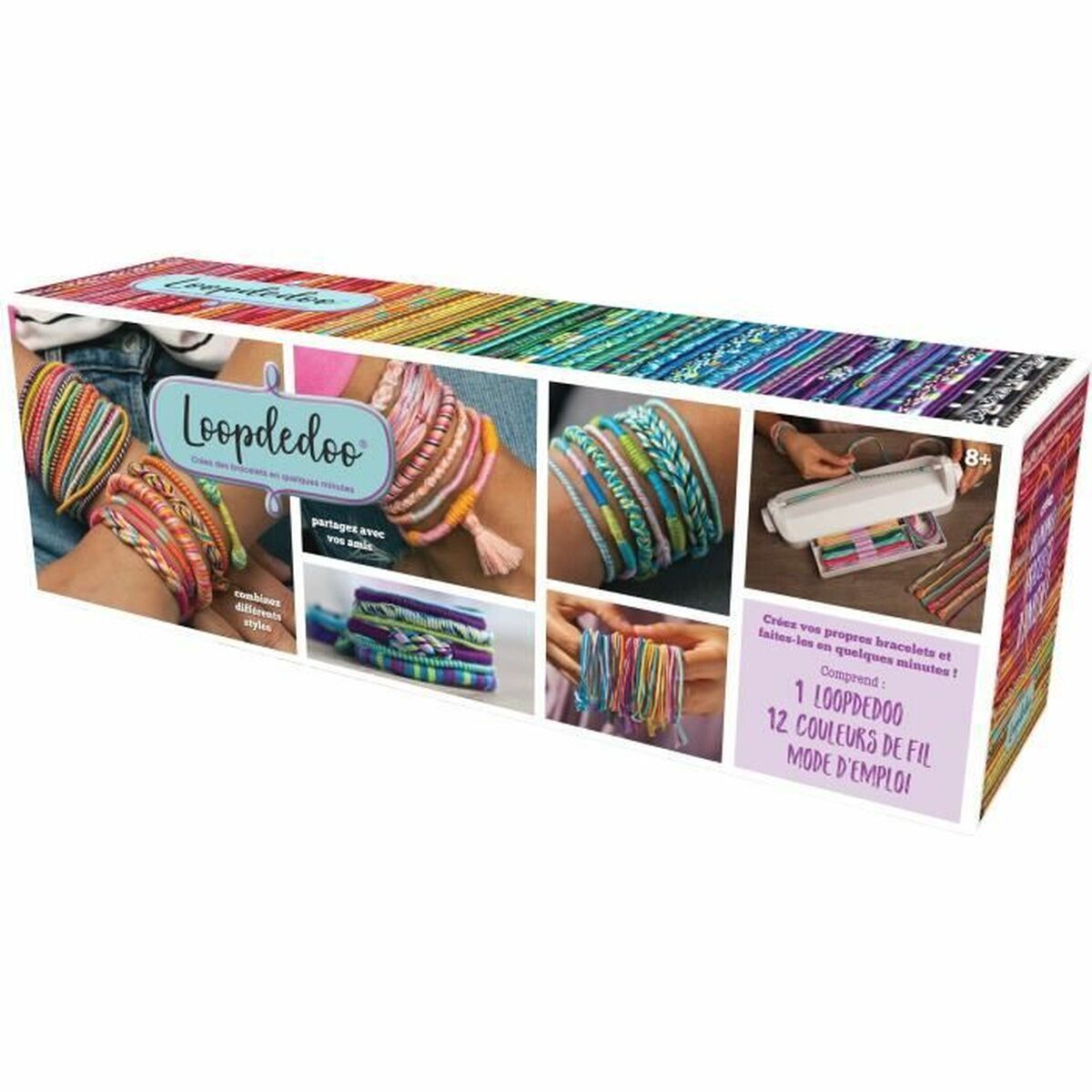 Kit de Creare Brățări Goliath Loopdedoo - Jucarii si jocuri, Activități creative