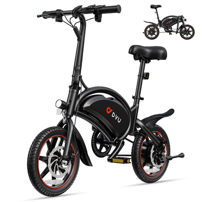 Bicicletă Electrică DYU DYU-D3S-001 Negru 250 W 10 Ah 14" - Sport și în aer liber, Ciclism