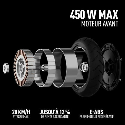 Trotinetă Electrică Segway Negru 450 W 20 km/h - Sport și în aer liber, Mobilitate urbană