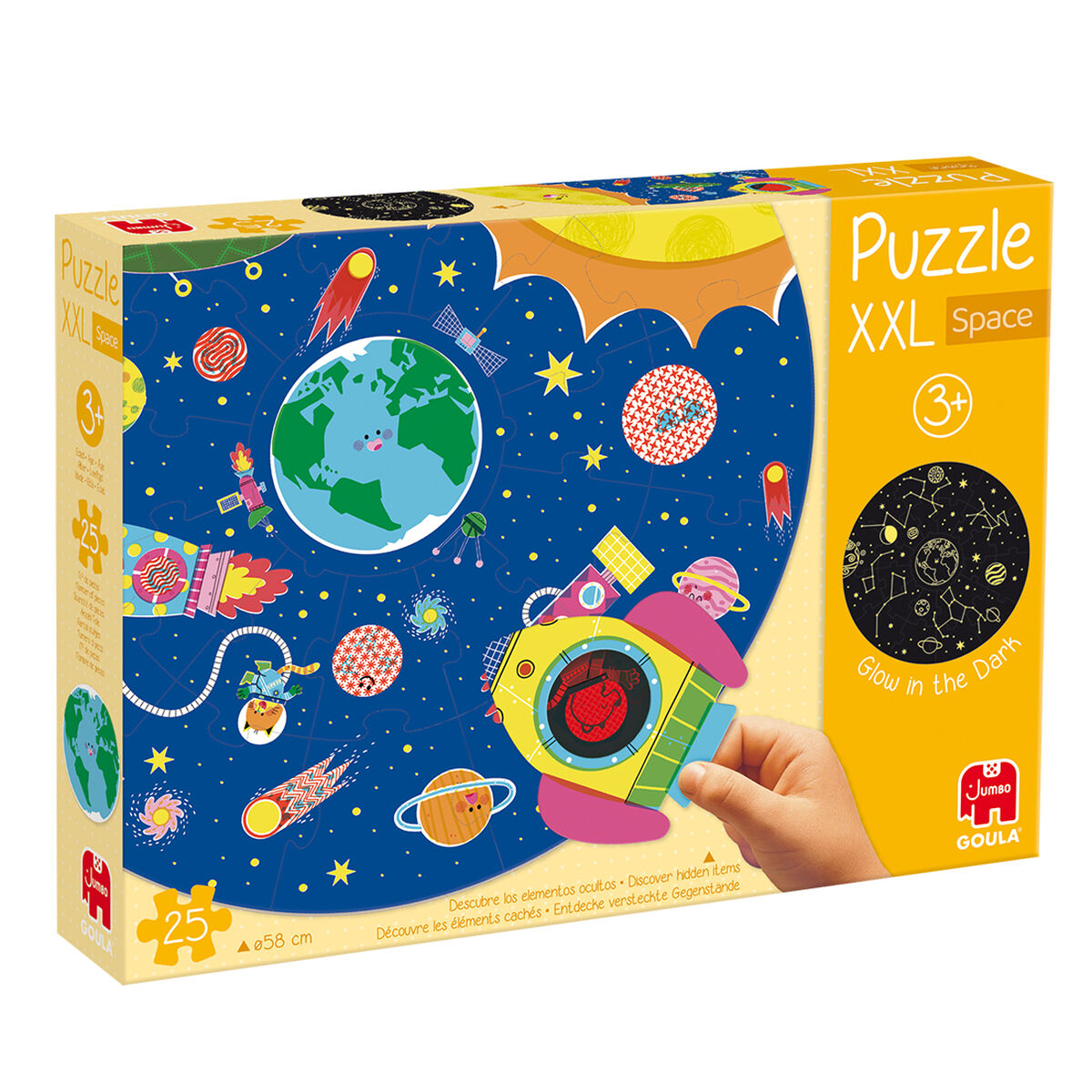 Puzzle Goula XXL Space 25 Piese - Jucarii si jocuri, Puzzle-uri și puzzle-uri