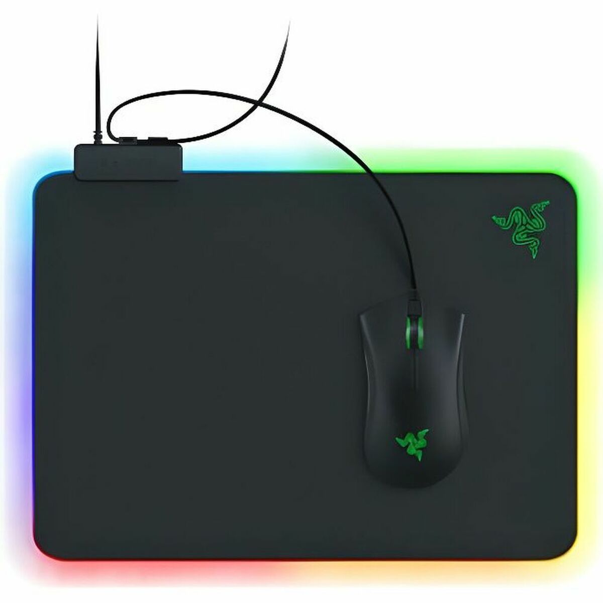Covoraș de șoarece Razer Firefly V2 Negru 25,5 x 35,5 cm - Tehnică de calcul, Accesorii