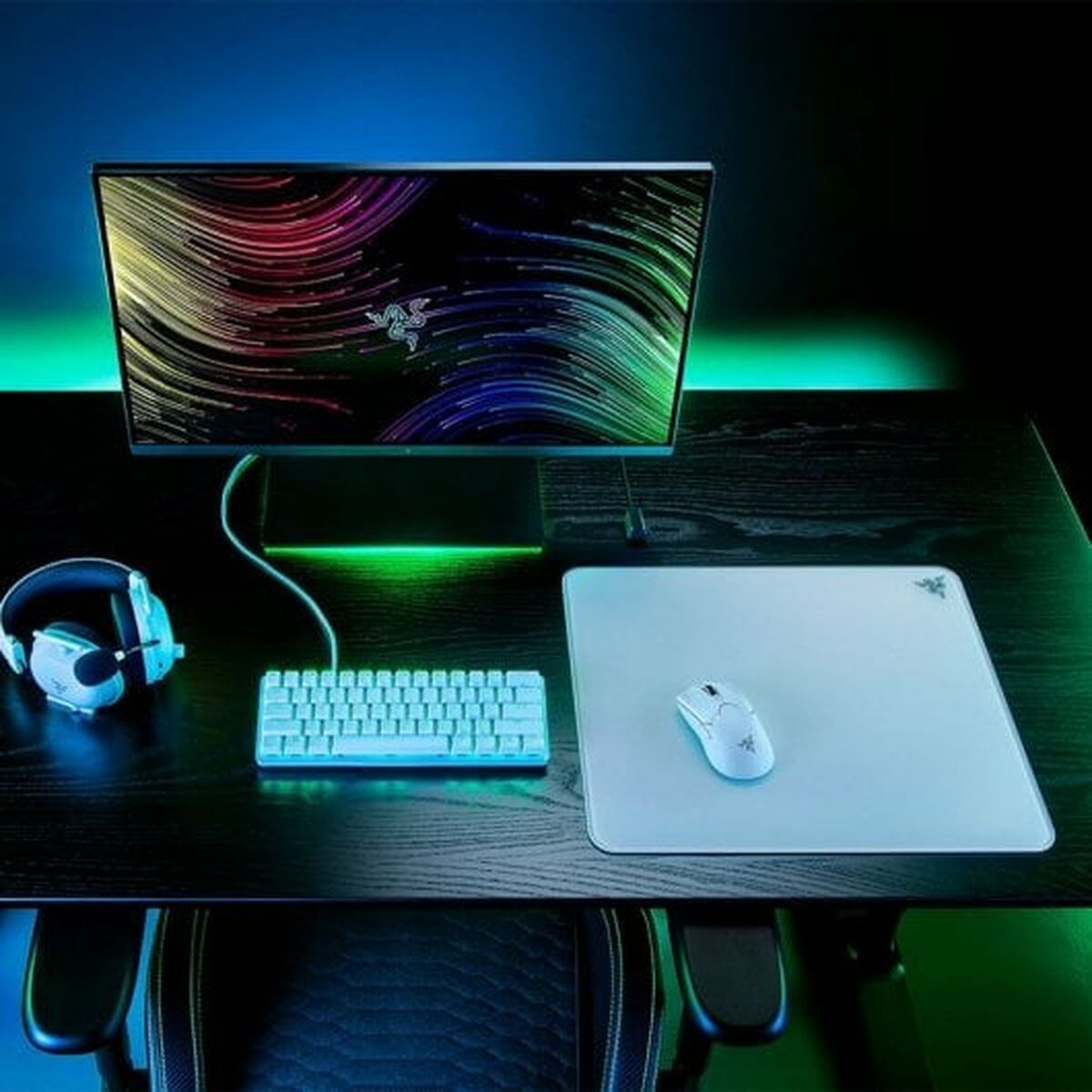 Covoraș de șoarece Razer RZ02-04890200-R3M1 Alb - Tehnică de calcul, Accesorii