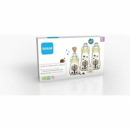Set de sticle pentru bebeluși MAM 3 uds - Bebelus, Alăptarea și hrănirea