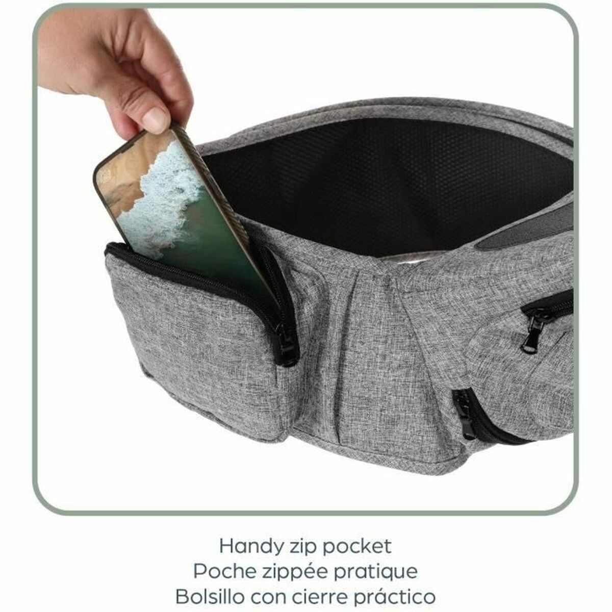 Rucsac port bebe Dreambaby Gri + 0 Luni - Sport și în aer liber, Camping și drumeții