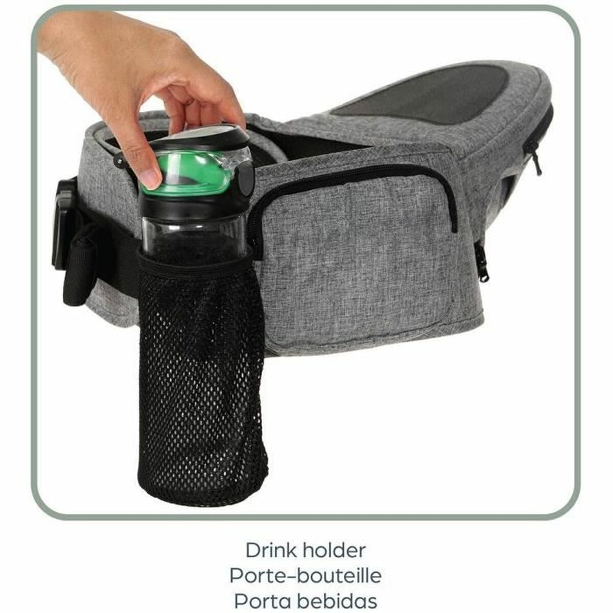 Rucsac port bebe Dreambaby Gri + 0 Luni - Sport și în aer liber, Camping și drumeții
