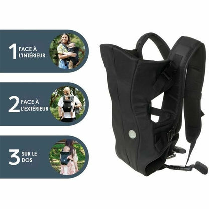 Rucsac port bebe Dreambaby Negru + 0 Luni - Sport și în aer liber, Camping și drumeții