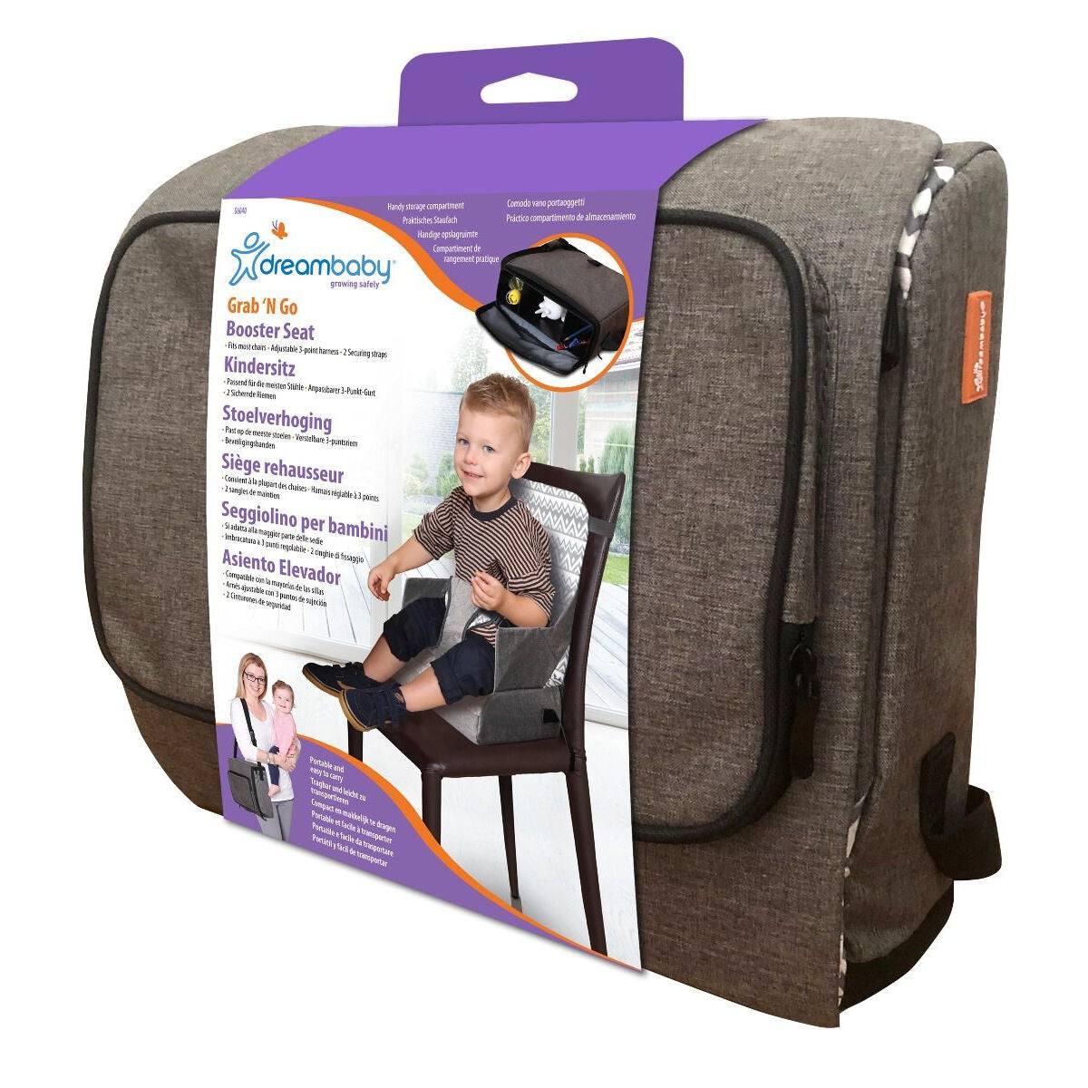 Crescător Dreambaby DREAMBABY ON-THE-GO Gri - Bebelus, Alăptarea și hrănirea
