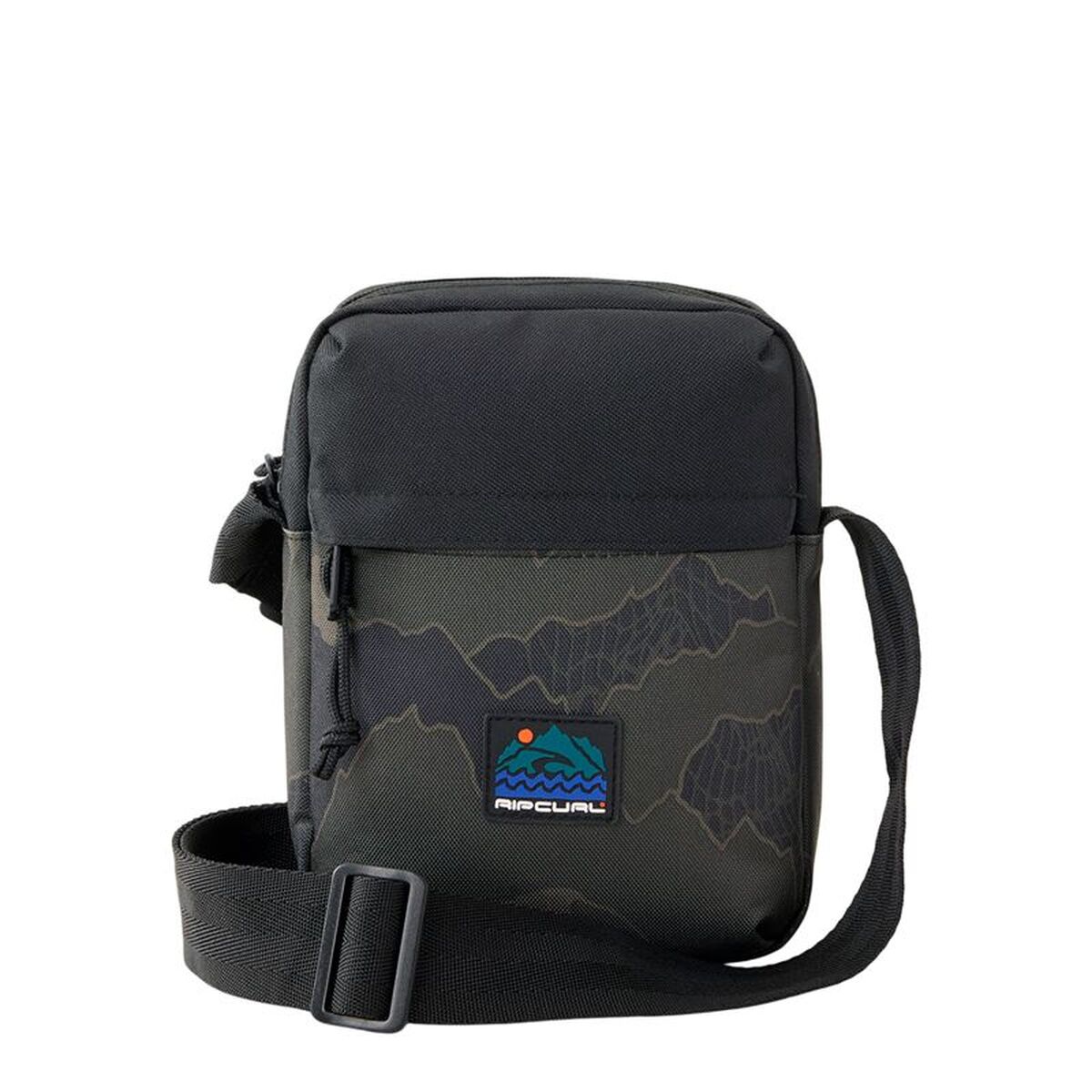 Geantă Bandulieră Rip Curl No Idea Pouch Search Camo Negru - Bagaje, Genți de mână