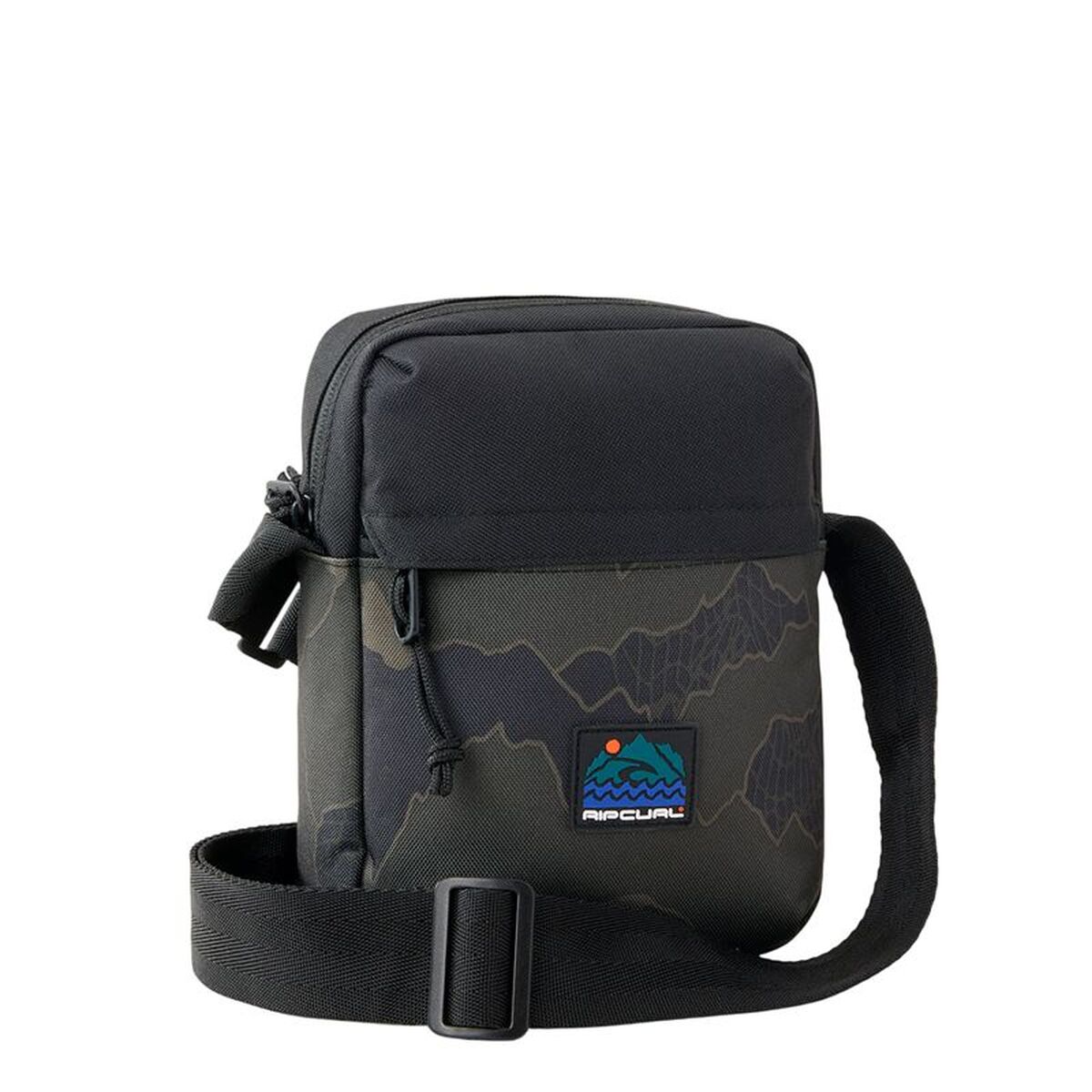 Geantă Bandulieră Rip Curl No Idea Pouch Search Camo Negru - Bagaje, Genți de mână