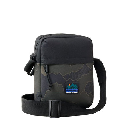 Geantă Bandulieră Rip Curl No Idea Pouch Search Camo Negru - Bagaje, Genți de mână