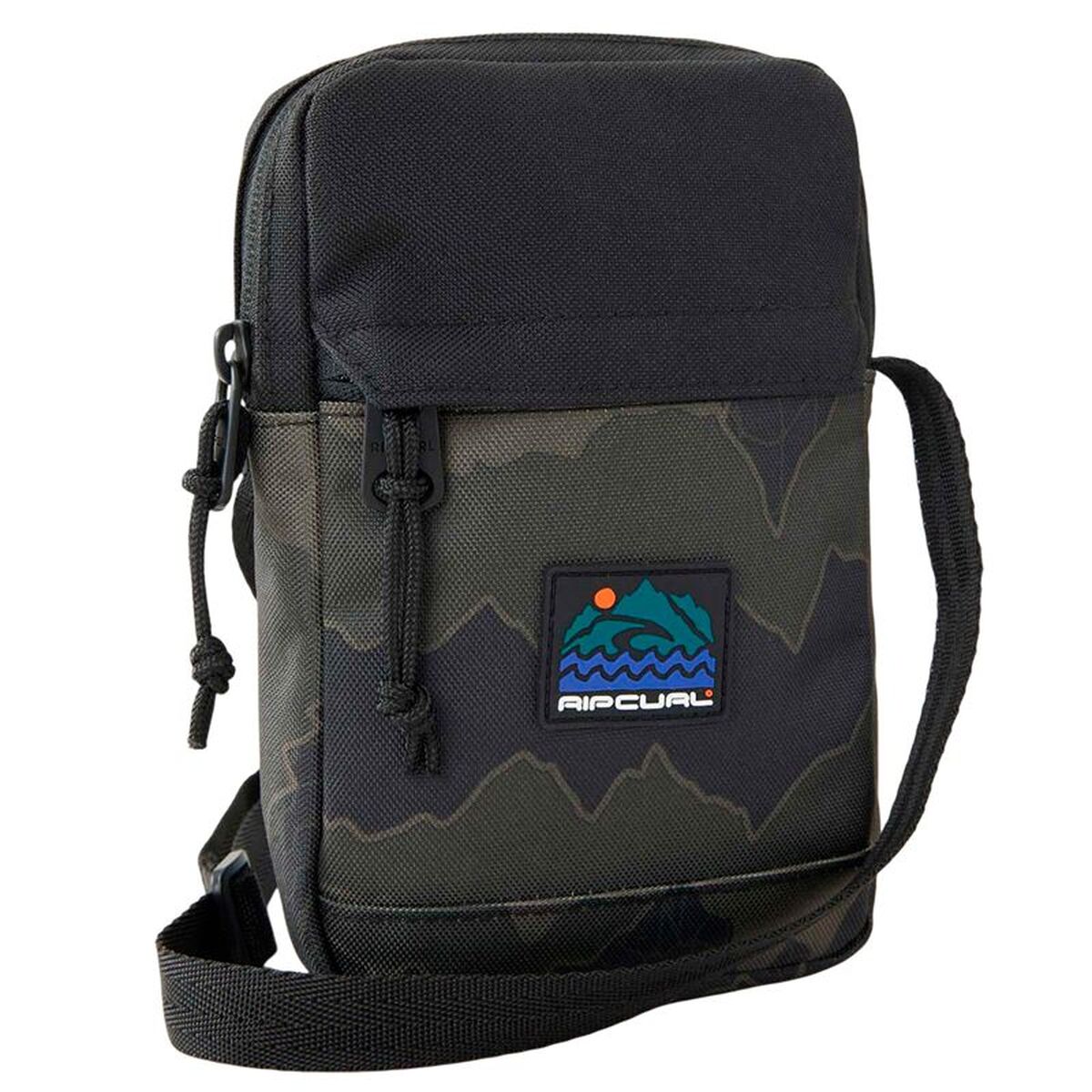 Geantă Bandulieră Rip Curl Slim Pouch Search Camo Negru - Bagaje, Genți de mână