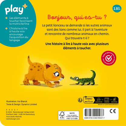Prima Mea Carte Muzicală Ravensburger Are you a lion like me? - Bebelus, Jucăriile copilăriei timpurii