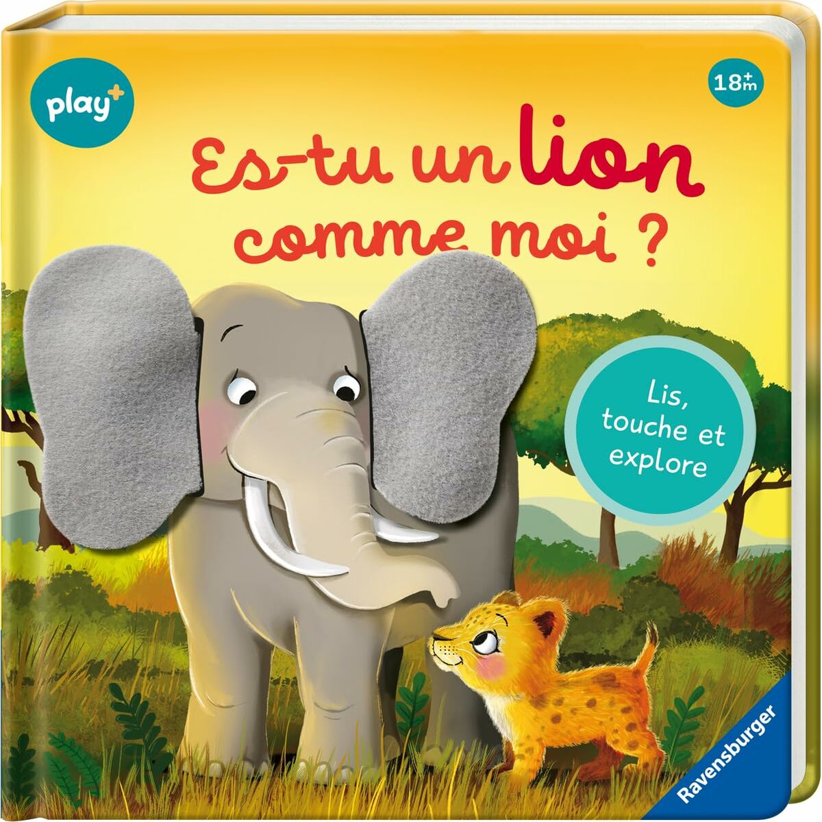 Prima Mea Carte Muzicală Ravensburger Are you a lion like me? - Bebelus, Jucăriile copilăriei timpurii