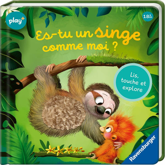 Prima Mea Carte Muzicală Ravensburger Are you a monkey like me? - Bebelus, Jucăriile copilăriei timpurii