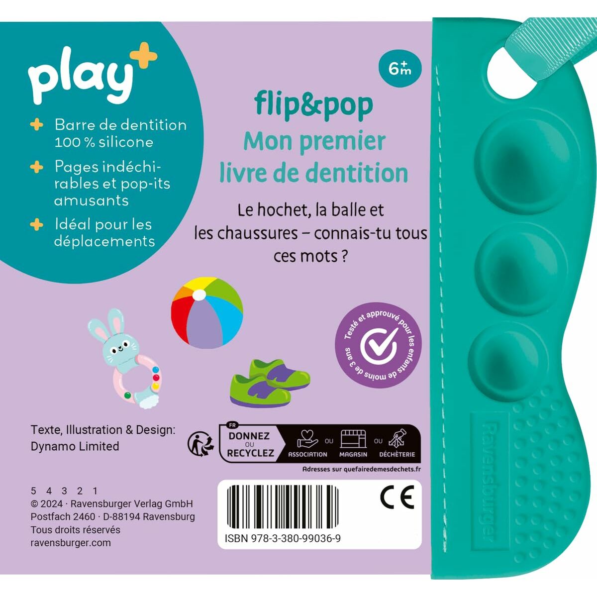 Prima Mea Carte Muzicală Ravensburger Flip & pop - My first words - Bebelus, Jucăriile copilăriei timpurii