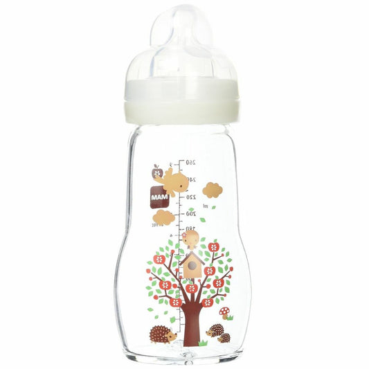 Biberon copil MAM Geam Bej (260 ml) - Bebelus, Alăptarea și hrănirea