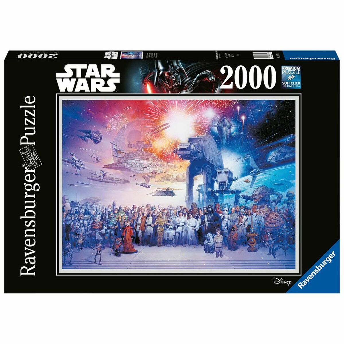 Puzzle Ravensburger 167012 Star Wars (2000 Piese) - Jucarii si jocuri, Puzzle-uri și puzzle-uri
