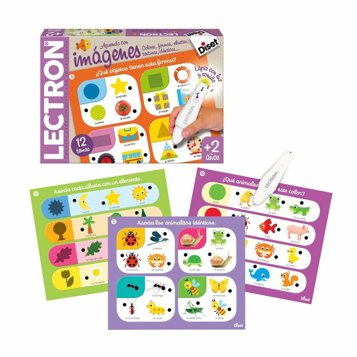 Joc Educativ Diset Aprendo Con Imágenes ES - Jucarii si jocuri, Jocuri și accesorii