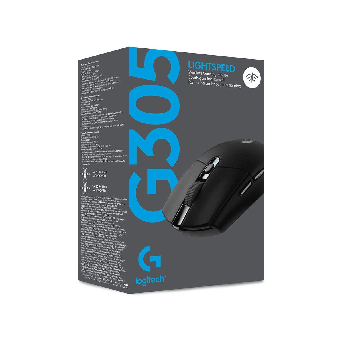 Mouse Gaming Logitech G305 12000 dpi Negru - Tehnică de calcul, Accesorii