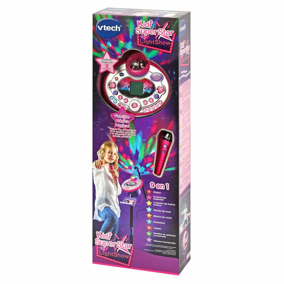 Microfon Karaoke Vtech Kidi Super Star - Jucarii si jocuri, Jucării electronice