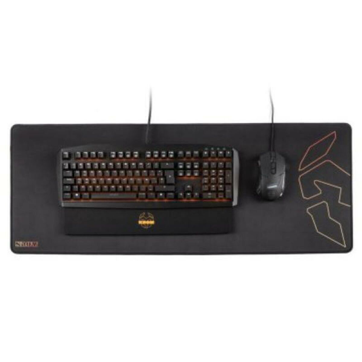 Covoraș Gaming Krom Knout XL Negru - Tehnică de calcul, Accesorii