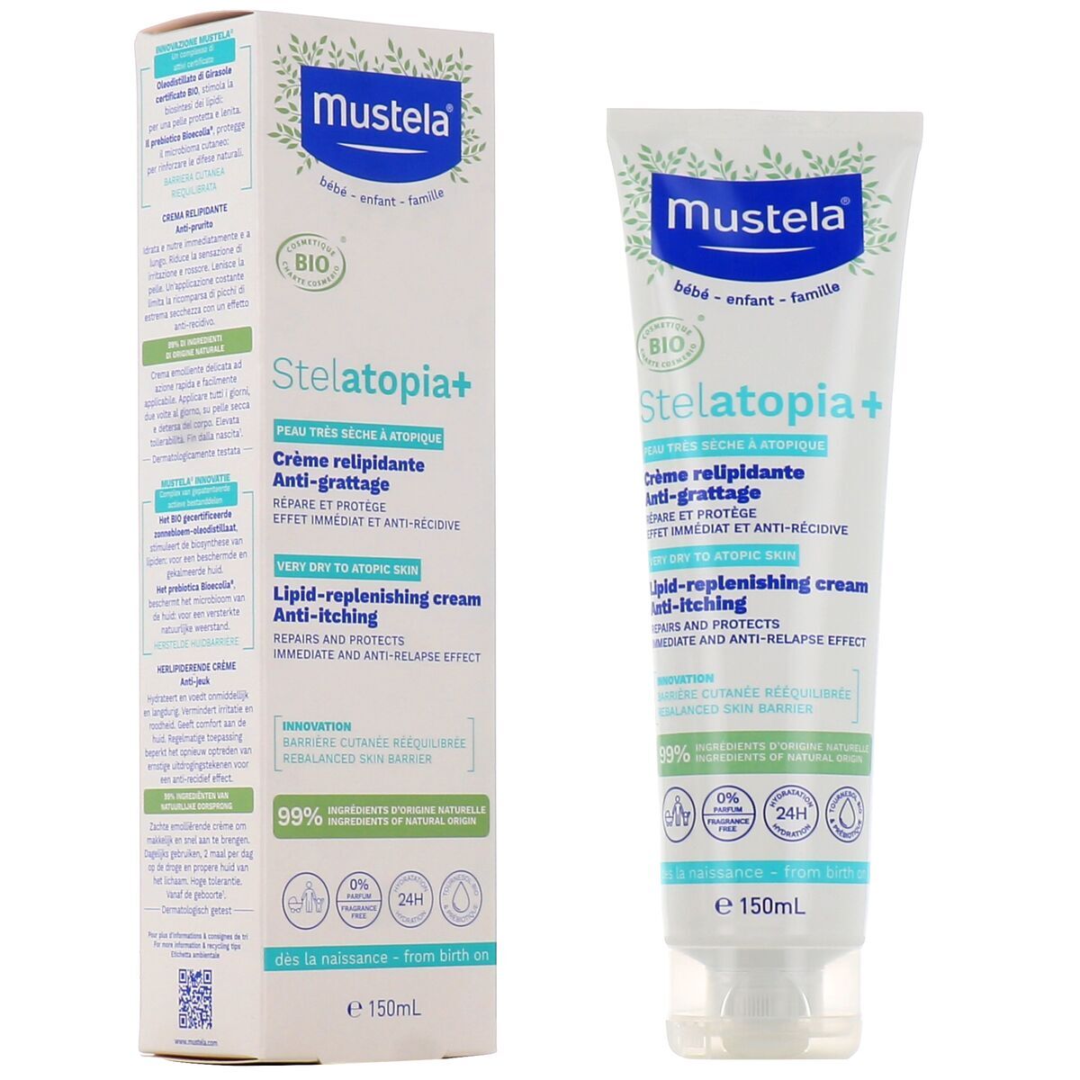 Cremă Reparatoare pentru Bebeluși Mustela Stelatopia + 150 ml - Sănătate și îngrijire personală, Îngrijirea copiilor și puericultură