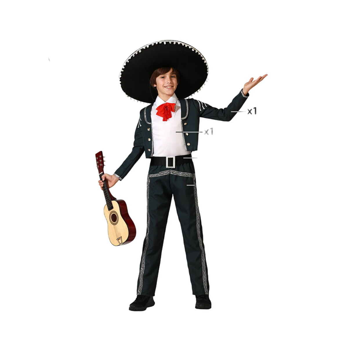 Costum Deghizare pentru Copii Mariachi - Jucarii si jocuri, Costume și accesorii