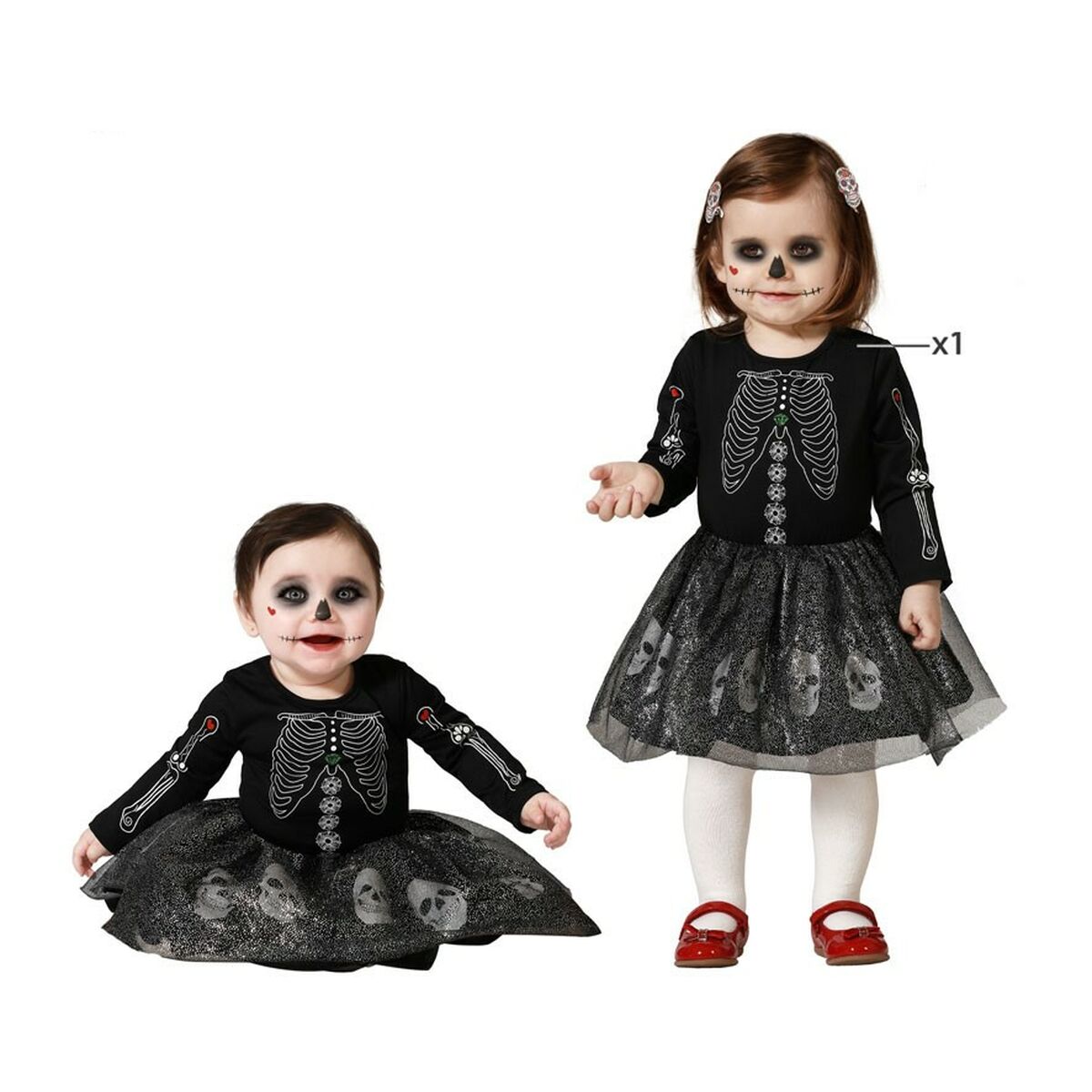 Costum Deghizare pentru Copii Negru Schelet - Jucarii si jocuri, Costume și accesorii