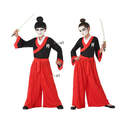 Costum Deghizare pentru Copii Roșu Japoneză - Jucarii si jocuri, Costume și accesorii