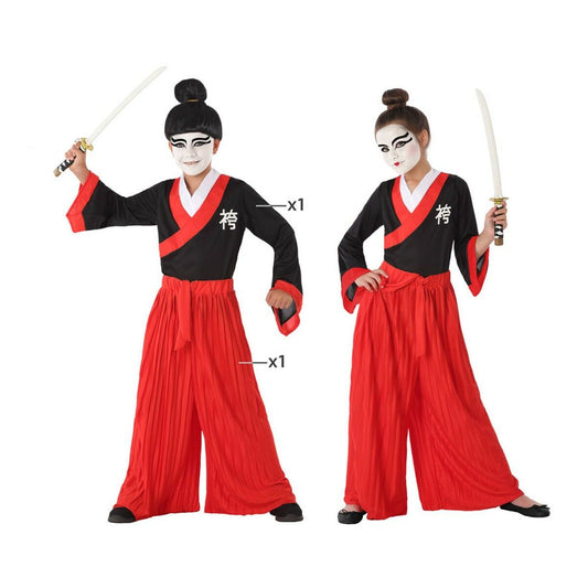 Costum Deghizare pentru Copii Roșu Japoneză - Jucarii si jocuri, Costume și accesorii