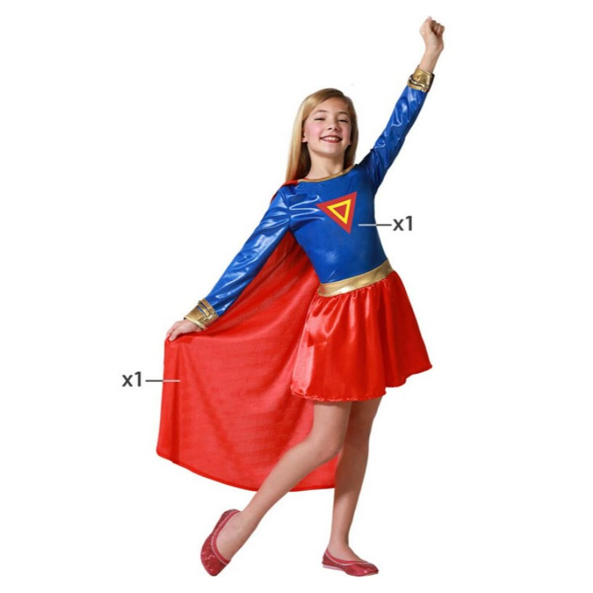 Costum Deghizare pentru Copii Erou de Benzi Desenate Fată - Jucarii si jocuri, Costume și accesorii