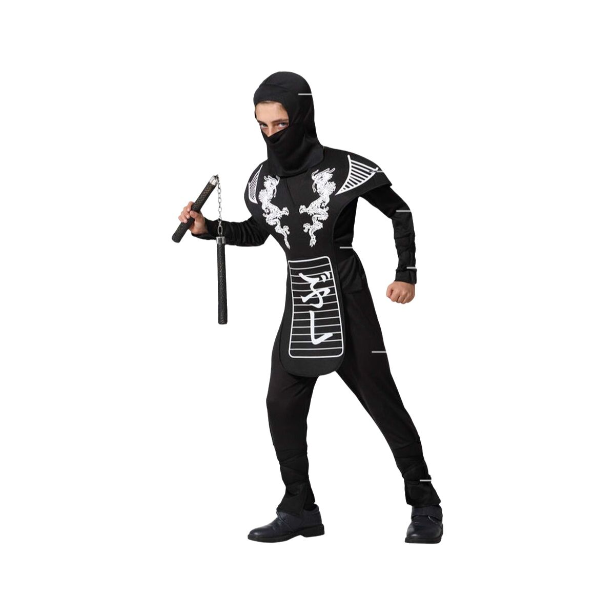 Costum Deghizare pentru Copii Multicolor Ninja - Jucarii si jocuri, Costume și accesorii