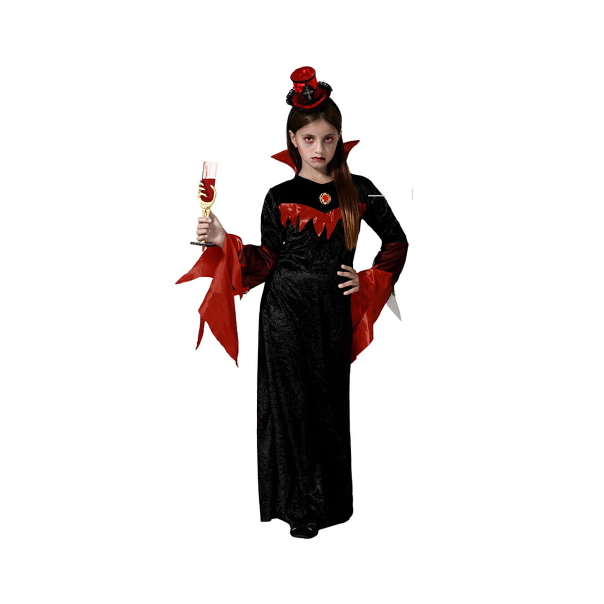Costum Deghizare pentru Copii Vampiră 5-6 Ani - Jucarii si jocuri, Costume și accesorii