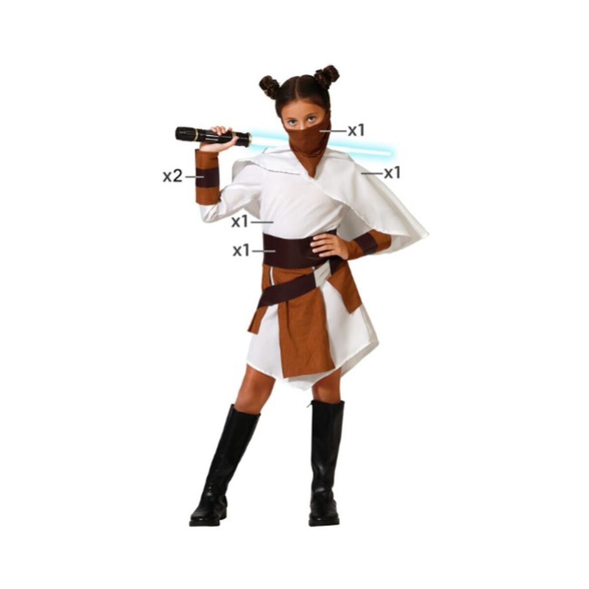 Costum Deghizare pentru Copii Alb 10-12 Ani - Jucarii si jocuri, Costume și accesorii