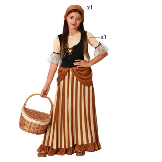 Costum Deghizare pentru Copii Chelneriță 10-12 Ani - Jucarii si jocuri, Costume și accesorii