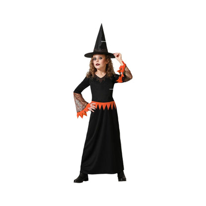Costum Deghizare pentru Copii Portocaliu Vrăjitoare - Jucarii si jocuri, Costume și accesorii